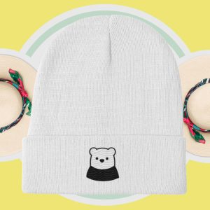 Embroidered Beanie